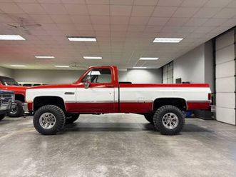 1987 chevrolet k20, 454 big block, 4-speed, lifted, rust free!
