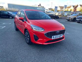 2023 ford fiesta 1.0 ecoboost hybrid mhev 125 titanium 5dr auto hatchback petrol automatic