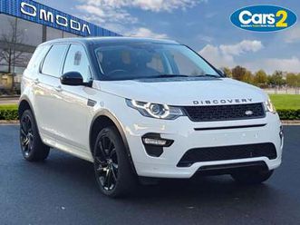2017 land rover discovery sport 2.0 td4 180 hse dynamic lux 5dr auto station wagon diesel automatic