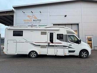 adria matrix supreme 687 sbc 150hk aut queensbed & taksäng! 5 bältad!