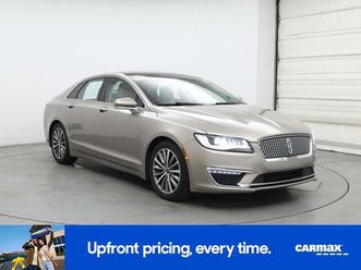 used 2018 lincoln mkz select