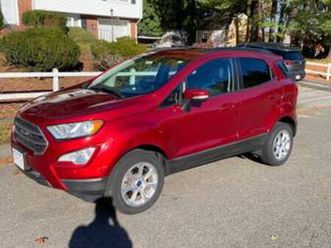 2018 ford ecosport s