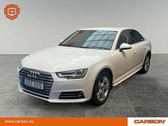 audi a4 sedan 2.0 tdi 150hk proline pdc bak läder 0,36l/milen!