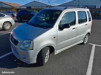 vends susuki wagon faible kilométrage garanti