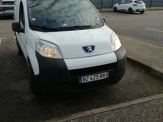 vends utilitaire peugeot bipper