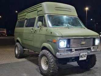 unieke chevy g30 van 1977 wegenbelasting vrij!! — chevrolet — marktplaats