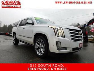 2018 cadillac escalade esv 4x4 4wd platinum super clean fully loaded s