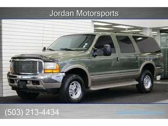2001 ford excursion limited 4x4 7.3l 0-rust 105k miles 2000 2002 2003