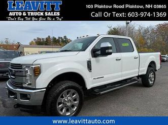 2019 ford super duty f-350 srw lariat 6.7l powerstroke diesel 4x4 nice