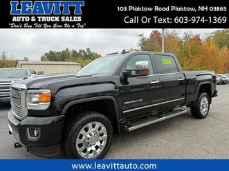 2019 gmc sierra 2500hd denali 6.6l duramax diesel allison trans 1 owne
