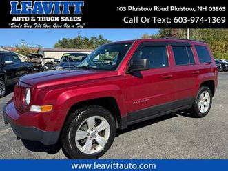 JEEP PATRIOT 2016-jeep-patriot-new-trade-5-speed-manual-4x4