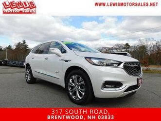 2021 buick enclave awd all wheel drive avenir one owner super clean su