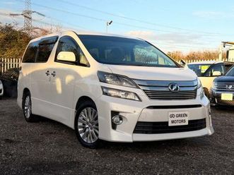 2013 toyota vellfire alphard 2.4 petrol 8 seats full service history, grade 4, warranted 74000ml ...