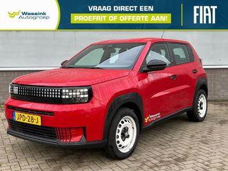 fiat grande panda 44 kwh 113 pk red | apple carplay android auto | led koplampen | parkeersensoren