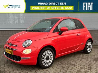 fiat 500 1.0 70 pk hybrid lounge | apple carplay android auto | navigatie | airco | cruise control