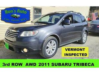 2011 subaru tribeca limited 3rd row vt inspected*vermont*ron’s auto vt