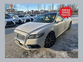 used 2017 lincoln continental reserve