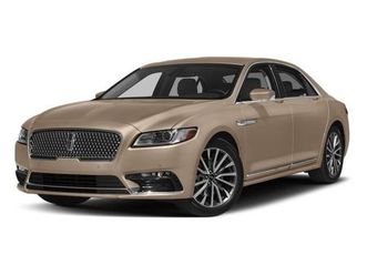 used 2017 lincoln continental reserve