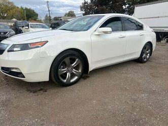 2012 acura tl sh-awd w/tech nice! pearl white!