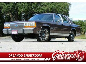 used 1989 ford crown victoria lx