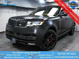 used 2024 land rover range rover p615 sv lwb