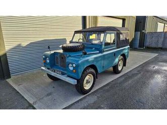 1970 land rover series 2a bleu manuel, 4 vitesses conduit...
