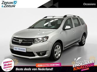 dacia logan mcv 0.9 tce s&s prestige navi airco parkeersensoren cruise controle trekhaak dealer onderhouden 12 maanden garantie zeer mooie gezinsauto
