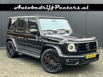 mercedes-benz g-klasse g 500 grijs kenteken s.dak leder distronic burmester urban 22inch