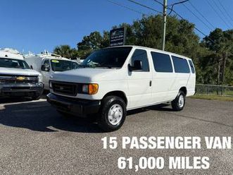 2006 ford e350 15 passenger van v8 5.4 l with only 61,000 miles