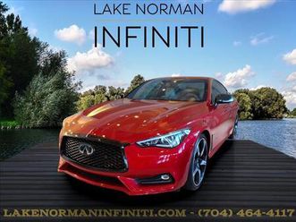 certified 2022 infiniti q60 3.0t red sport 400