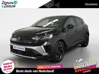 renault captur 1.6 e-tech full hybrid 145 esprit alpine automaat navi airco camera schuifkanteldak a g lm velgen apple carplay android auto stoel+stuur verwarmi