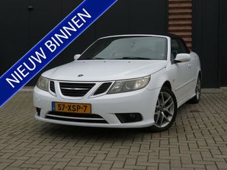 saab 9-3 cabrio 1.8t linear sport airco cr-control 6-bak youngtimer