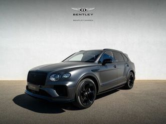 bentley bentayga s v8 *mulliner all black*