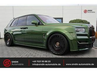 rolls-royce cullinan blackbadge novitec widebody ii-4 seater