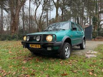 volkswagen golf country syncro 4x4 slechts 92785km! — volkswagen — marktplaats