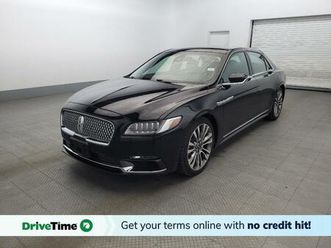 used 2017 lincoln continental reserve