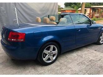 audi 4 2.5 v6 cabriolet