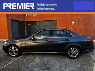 mercedes-benz clase e 220 bluetec blueefficiency edition berlina