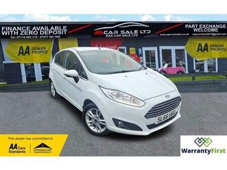 ford fiesta 1.0t ecoboost zetec hatchback 5dr petrol manual euro 6 (start/stop) (100 ps)