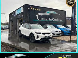 ② kia stonic 1.0 t isg - ! black edition ! - 1er prop. - eu6d — kia — 2ememain