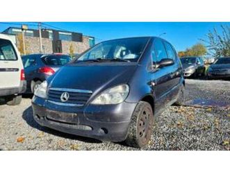 ② mercedes a140 elegance 1400cc benzine ohboek 2000 — mercedes-benz — 2ememain