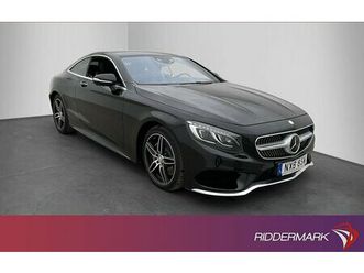 mercedes-benz s 500 4m coupé amg burm full utrustad