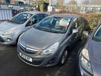 vauxhall corsa 1.7 cdti se hatchback 5dr diesel manual (119 g/km, 128 bhp)