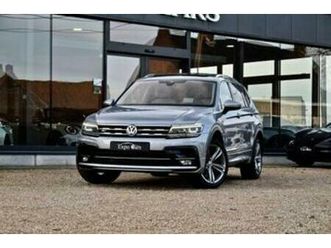 ② volkswagen tiguan allspace 2.0tsi 4motion dsg r-line*pano da — volkswagen — 2ememain