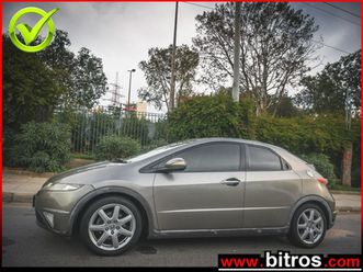 honda civic με υγραεριο! 1.8 140hp 5πορτο exclusive 2008