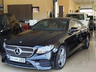 mercedes-benz clase e coupé 220d 9g-tronic