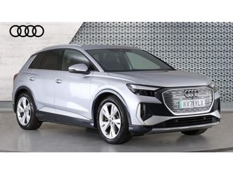 audi q4 150kw 40 82kwh s line 5dr auto