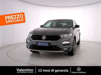 volkswagen t-roc 1.5 tsi act dsg style bluemotion technology del 2020 usata a roma