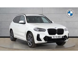 bmw x3 xdrive20d m sport 2.0 5dr