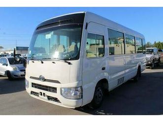 toyota coaster 2026 toyota coaster high-roof 30-seater 4.2l 6-cyl diesel m/t rwd export only